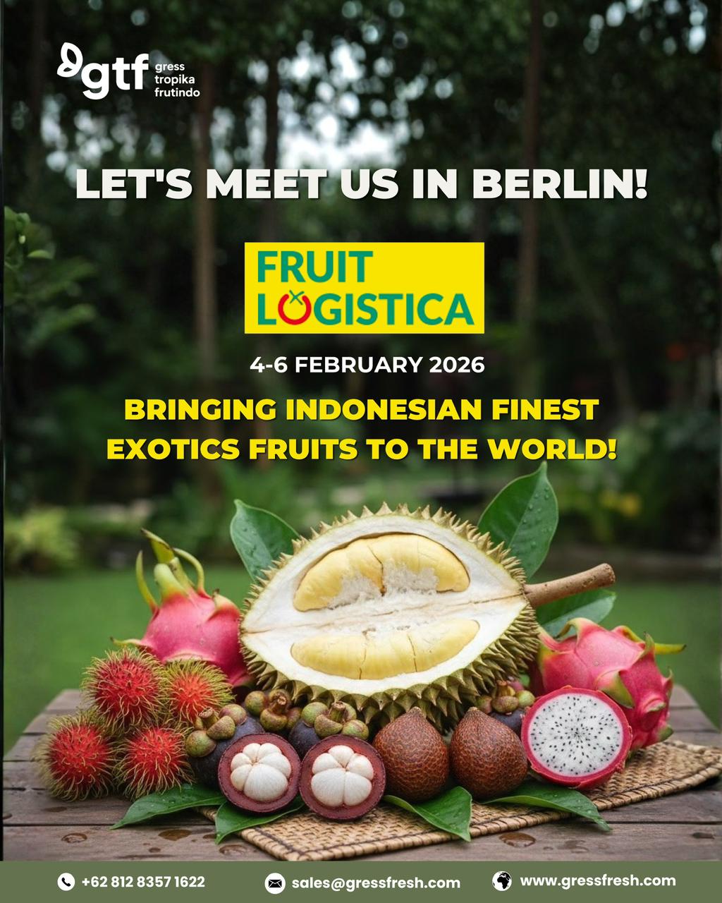 Let’s connect in Berlin | Fruit Logistica 2026