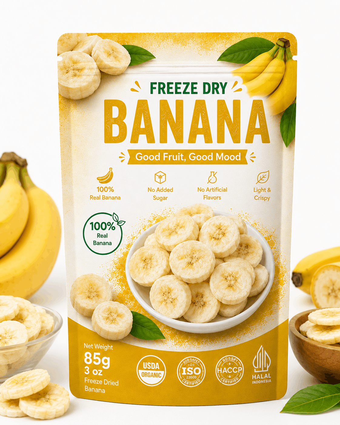 Banana Chips Freeze Dry